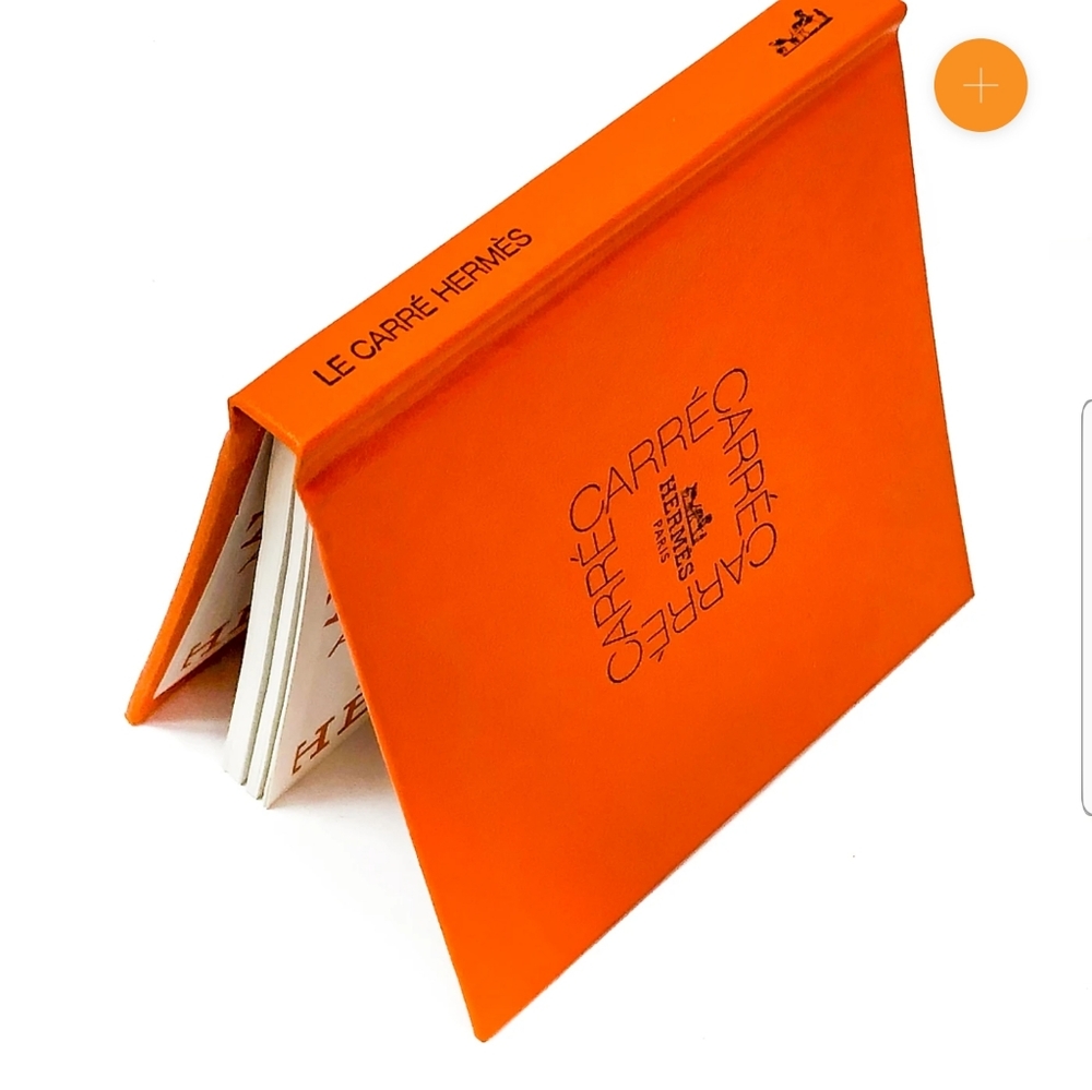 Hermes HARDCOVER scarf book🧡🧡 - Picture 10 of 15